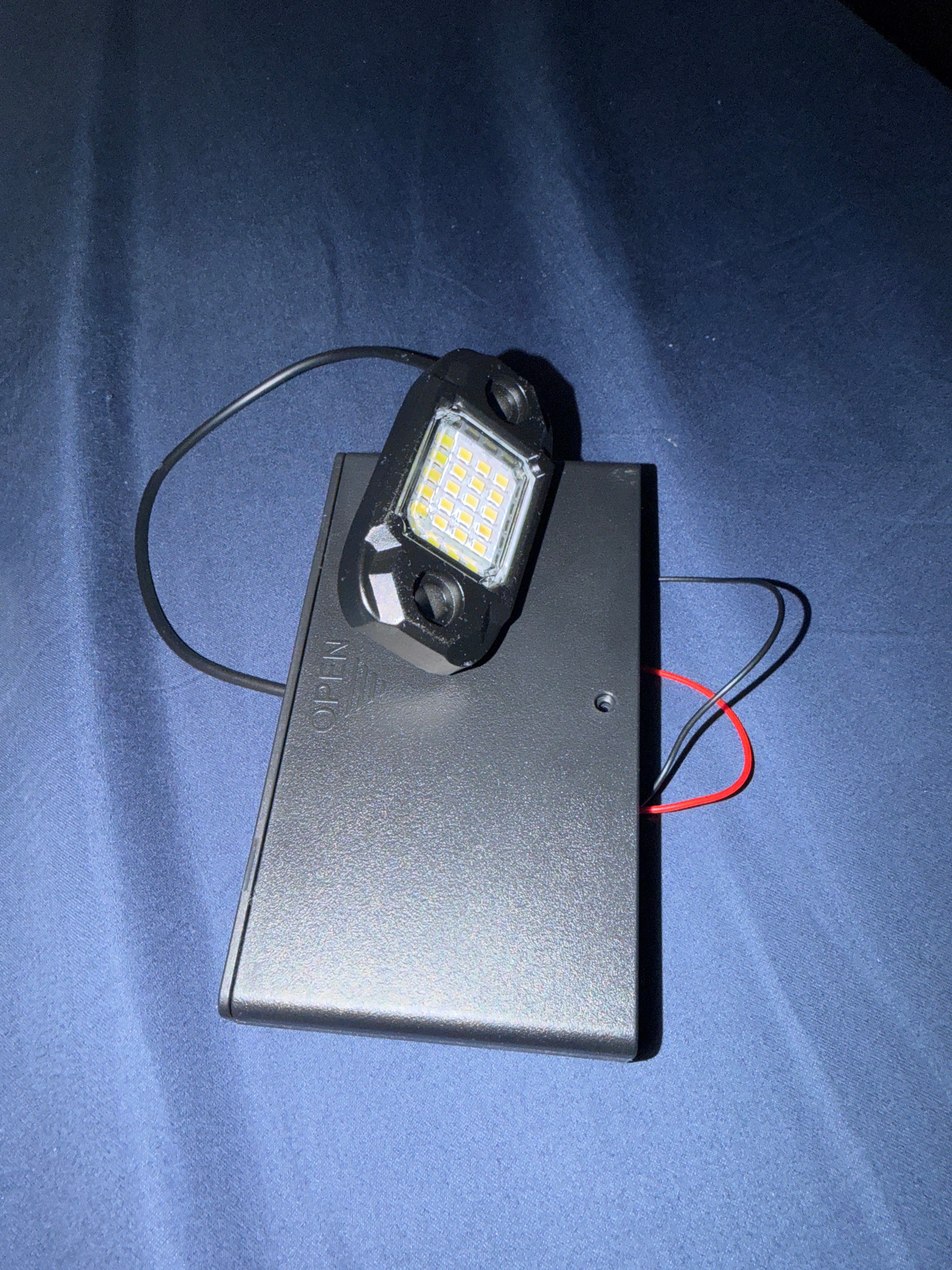 Battery-Powered Rock Light